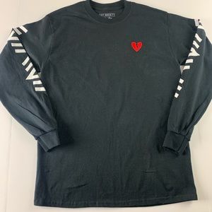 Riot Society Broken Heart Long Sleeve Shirt